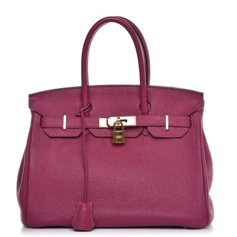 HERMES Togo Birkin 30 Tosca 280373 